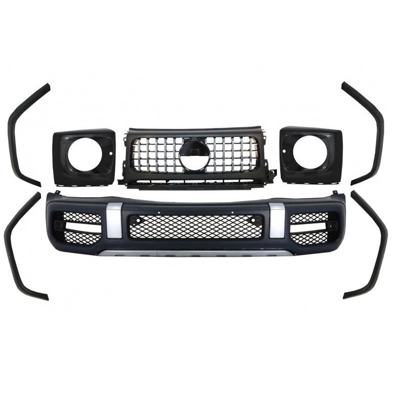 Mercedes w464 v type ön tampon ve panjur seti 2018+