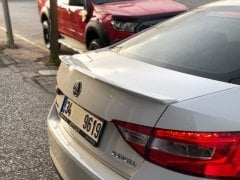 Skoda süperb bagaj üstü spoiler siyah boyalı 2015+