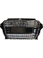 Audi a3 s3 ön panjur ızgara 2013 / 2016 8v siyah krom çizgi