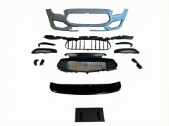 Maserati quattroporte gts ön tampon ve panjur seti 2018 görünüm 2013 / 2017