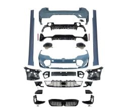 Bmw g20 lci m340 body kit tampon seti ve egzoz ucu m sport 2022+