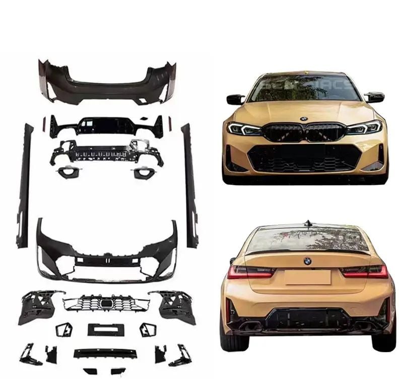Bmw g20 lci m340 body kit tampon seti ve egzoz ucu m sport 2022+