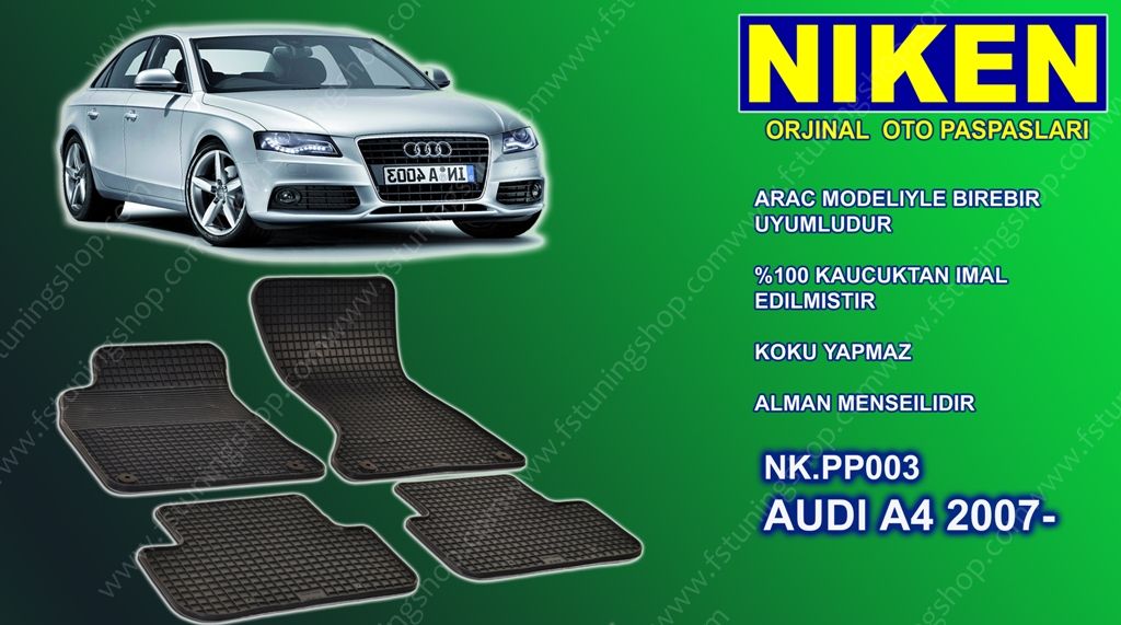 Audi a4 paspas kauçuk oem germany b8 2008 / 2015