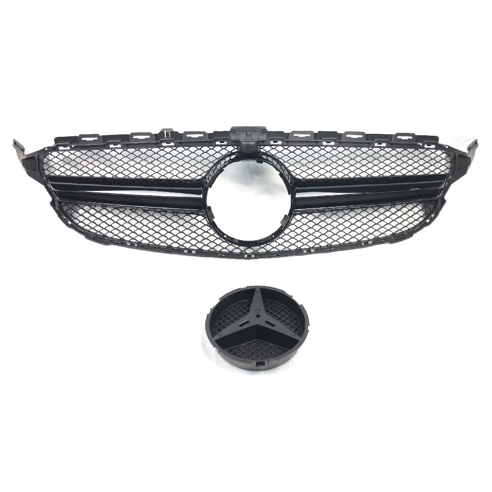 Mercedes w205 c63 ön panjur ızgara siyah 2015 / 2018