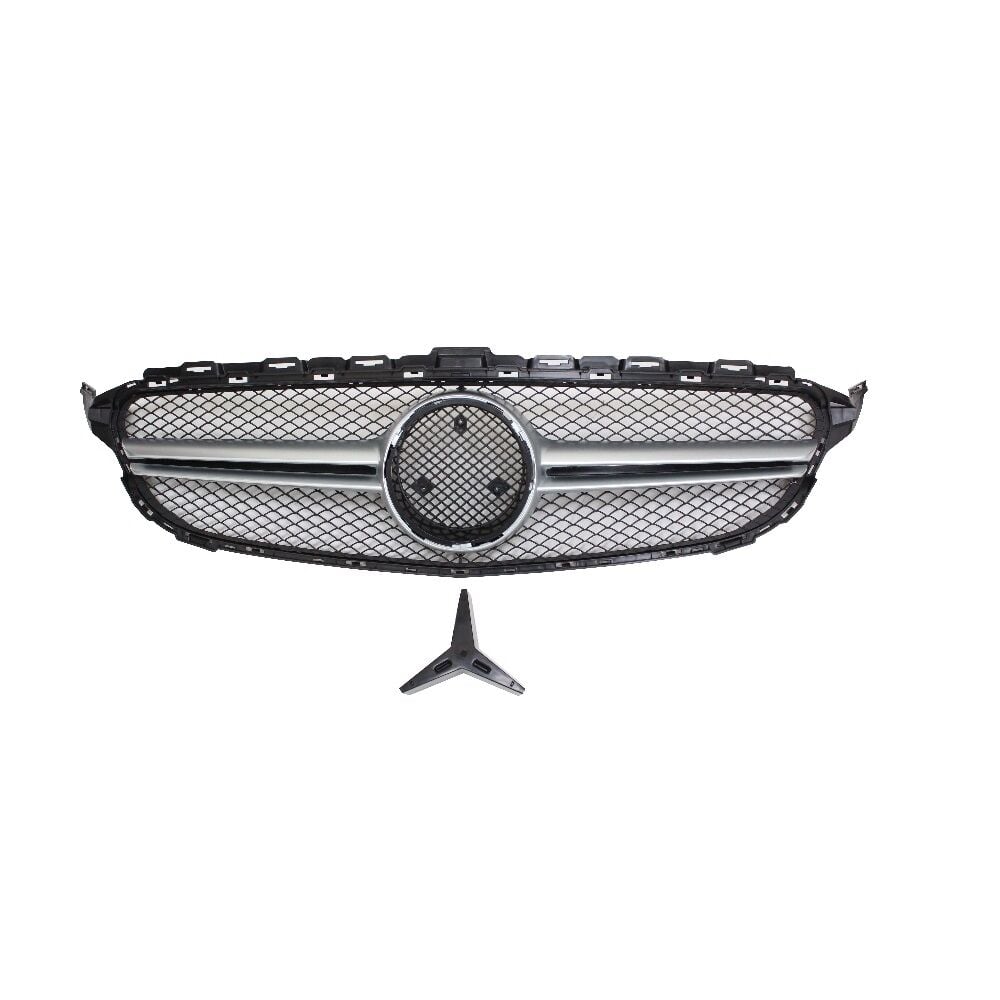 Mercedes w205 c63 ön panjur ızgara gri 2015 / 2018