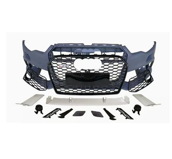 Audi a6 4g rs6 ön tampon ve panjur seti 2016 / 2018