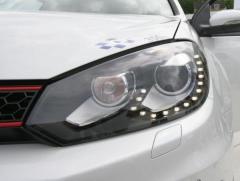 Vw golf 6 ön far lambası r20 model bi-xenon 15 led