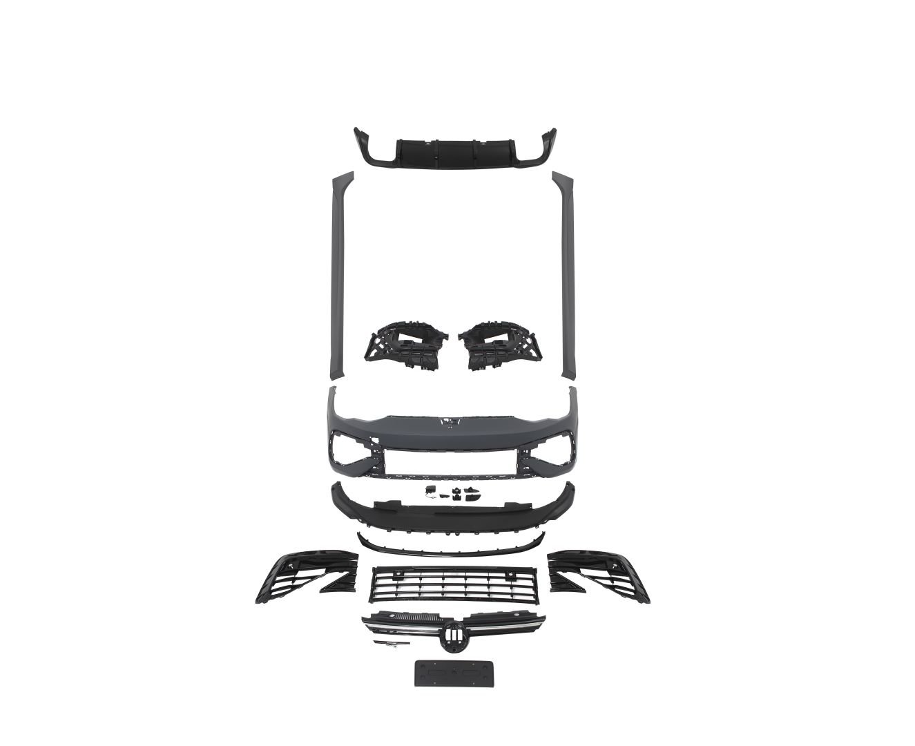 Vw golf 8 r body kit tampon seti 2019+