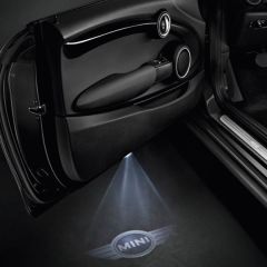 Mini cooper r57 kapı altı ışık lazer led logo hoşgeldin aydınlatması