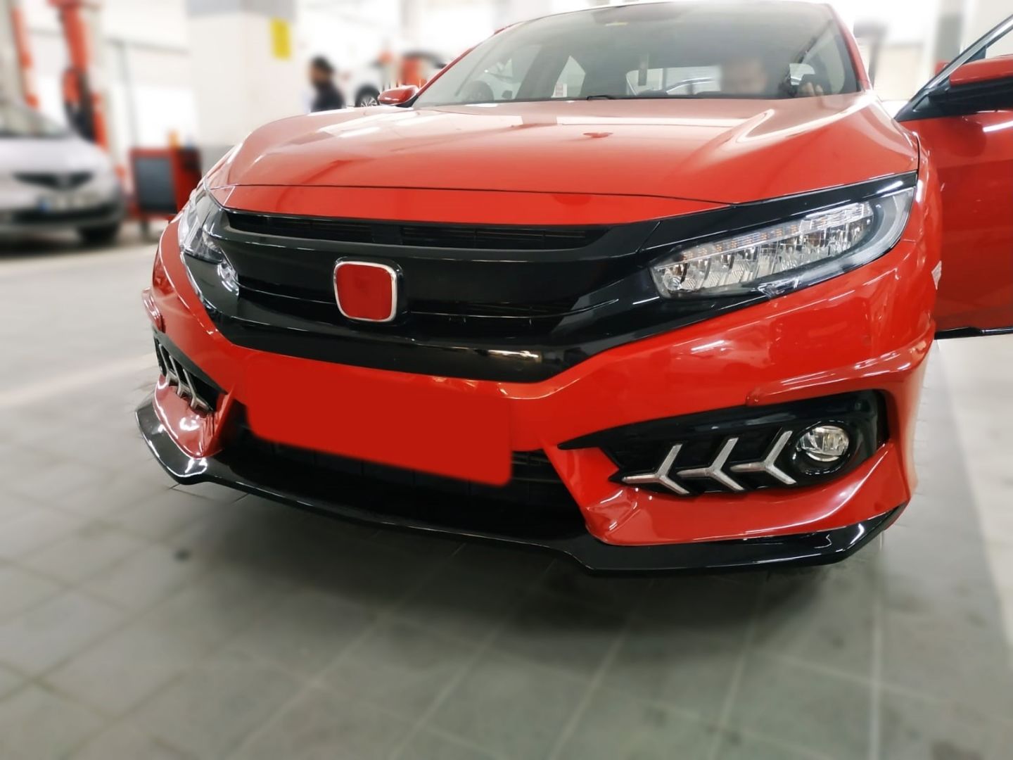 Honda civic fc5 uyumlu rs ön panjur ızgara 2016 / 2021
