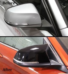 Bmw f36 ayna kapağı piano black m4 model tırnaklı