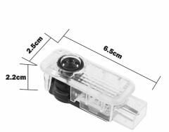 Audi a6 kapı altı ışık lazer led logo hoşgeldin 2018+