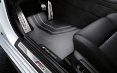 Bmw f36 paspas takımı lateks 4 serisi 2014+ gri - siyah grandcoupe