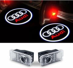 Audi q8 kapı altı ışık lazer led logo hoşgeldin aydınlatma