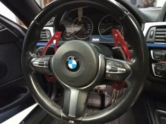 Bmw f20 m direksiyon f1 vites kulakçık paddle shift kırmızı