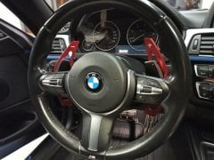 Bmw f22 m direksiyon f1 vites kulakçık paddle shift kırmızı