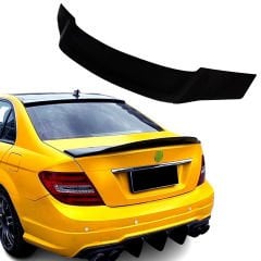 Mercedes w204 psm bagaj üstü spoiler siyah boyalı 2007 / 2013