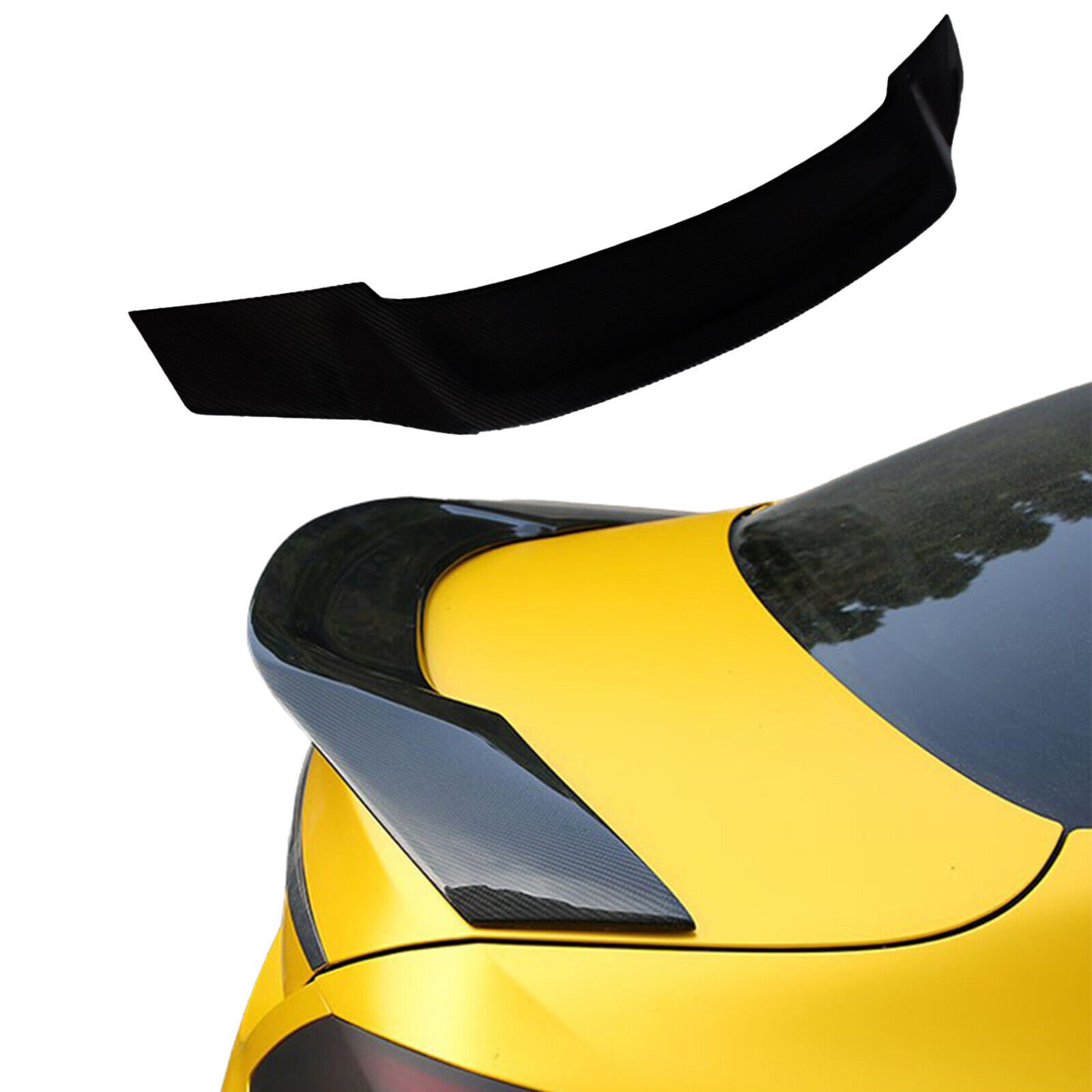 Mercedes w204 psm bagaj üstü spoiler siyah boyalı 2007 / 2013