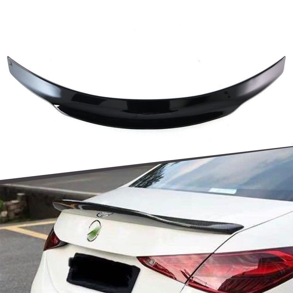 Mercedes w206 psm bagaj üstü spoiler siyah boyalı plastik 2020+
