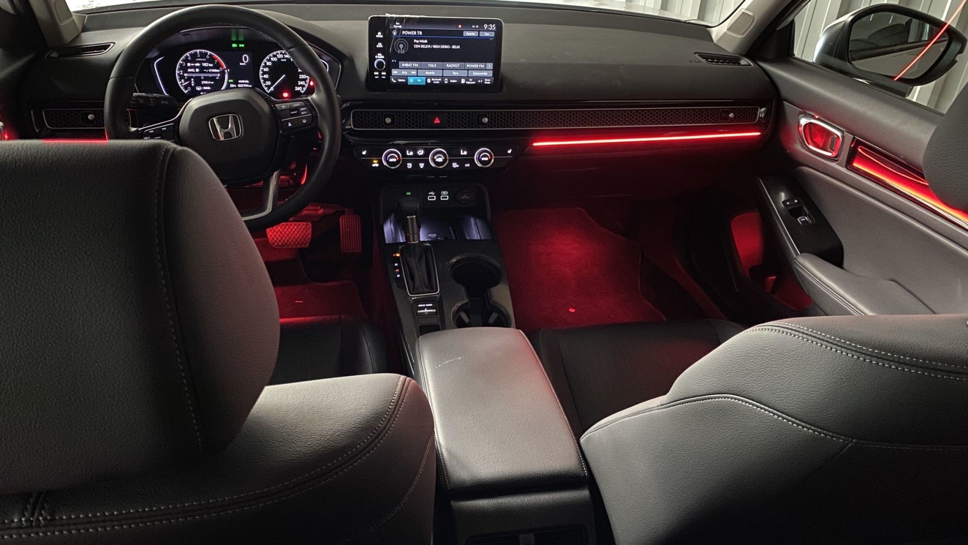 Honda fe1 dinamik ambiyans aydınlatma seti 2022+