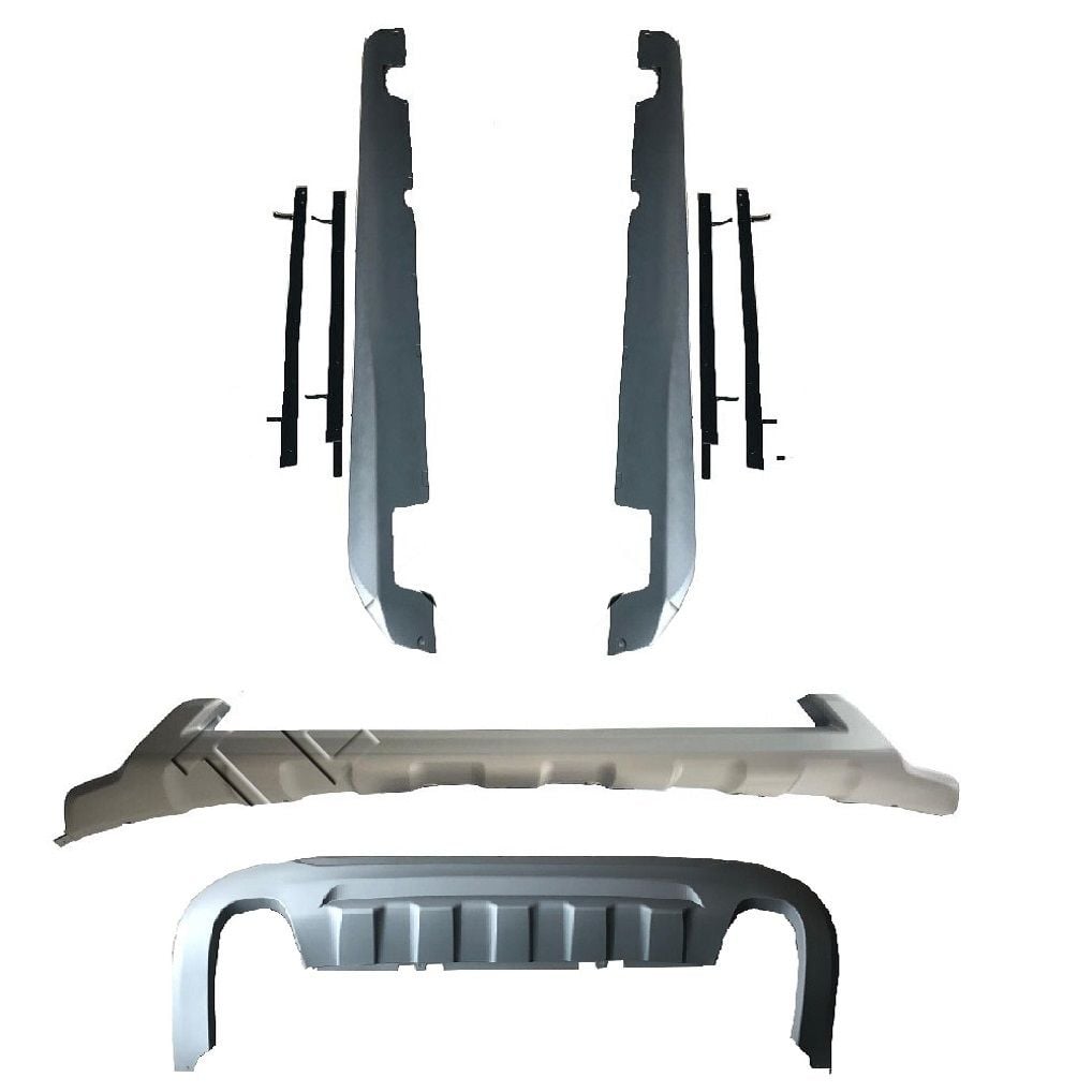 Volvo s60 R-design body kit tampon eki difüzör seti 2011 / 2015 plastik