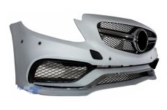 Mercedes W205 C63 ön tampon ve panjur seti amg 2014+
