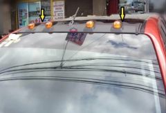 TOYOTA HILUX REVO 2016+  LEDLI TAVAN SPOILERI