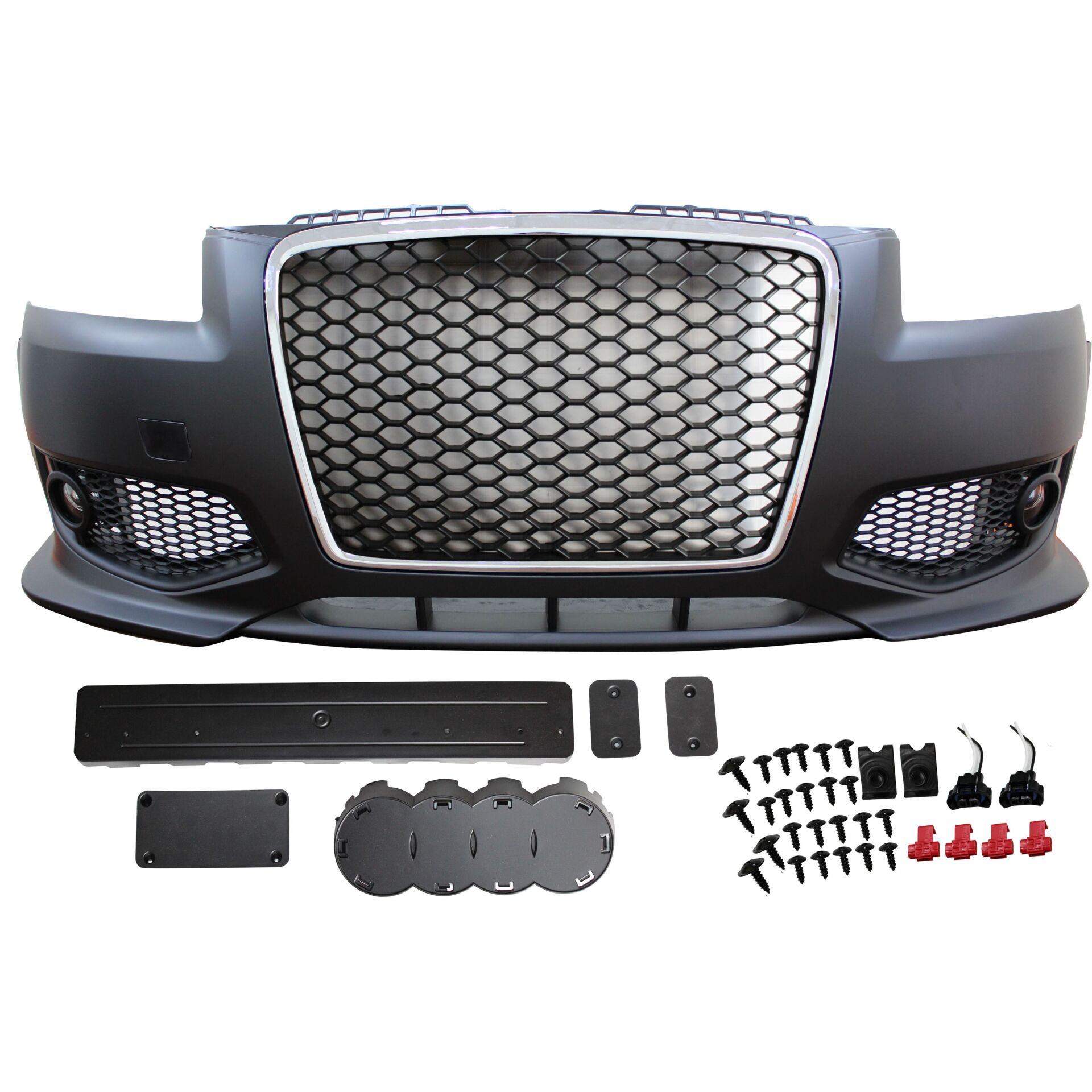 Audi a3 rs3 ön tampon ve panjur seti 2004 / 2008 8p