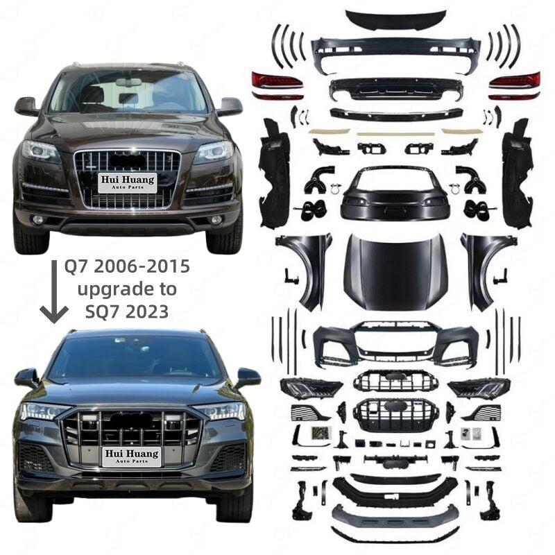 Audi q7 sq7 2020 4m dönüşüm body kit seti full 2006 / 2015
