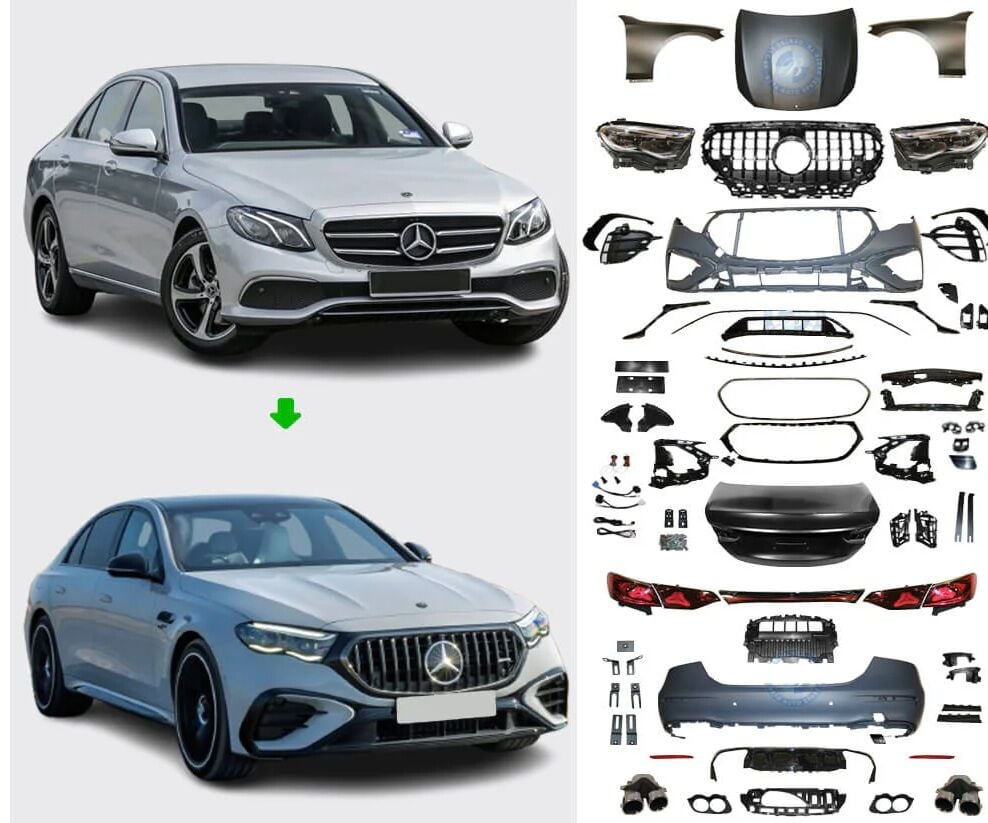 Mercedes w213 e53 w214 amg body kit dönüşüm seti 2016 / 2020