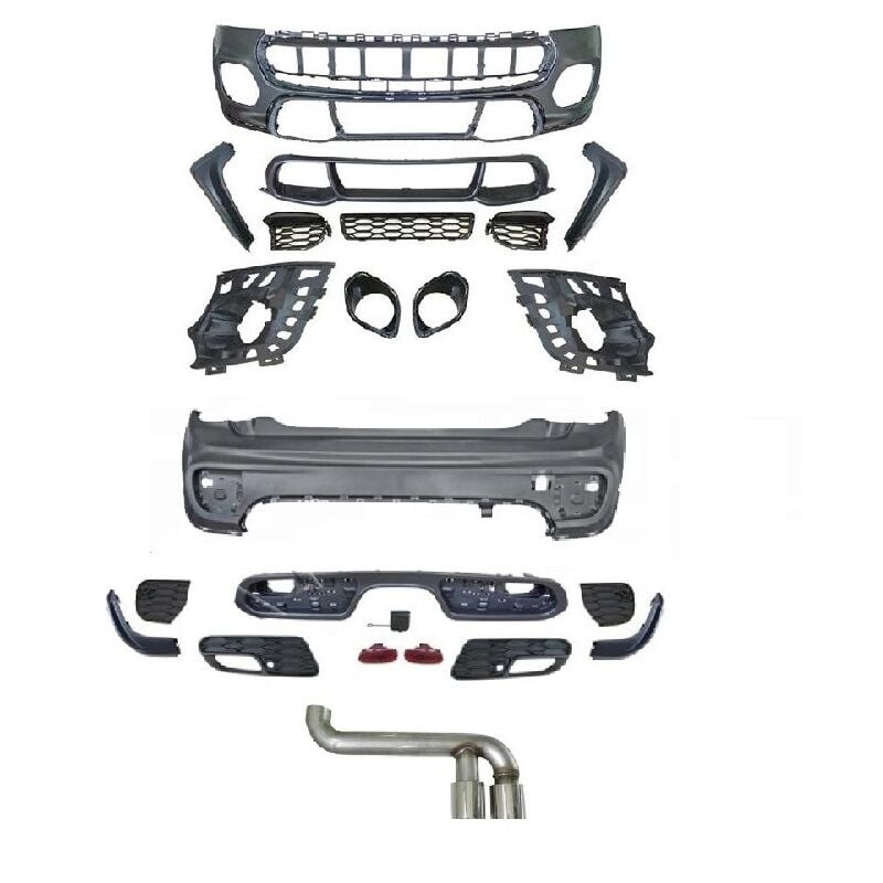 Mini cooper f55 jcw body kit tampon seti 2014+ 4kapı