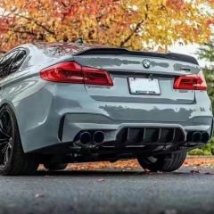 Bmw g30 m5 cs bagaj üstü spoiler 2017+ 5serisi pianoblack boyalı