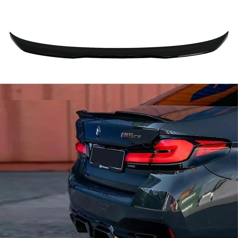 Bmw g30 m5 cs bagaj üstü spoiler 2017+ 5serisi pianoblack boyalı