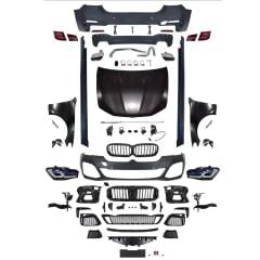 Bmw f10 g30 lci mtech dönüşüm body kit seti 2009 / 2016