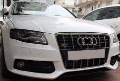 Audi a4 s4 ön panjur ızgara 2008 / 2012 siyah
