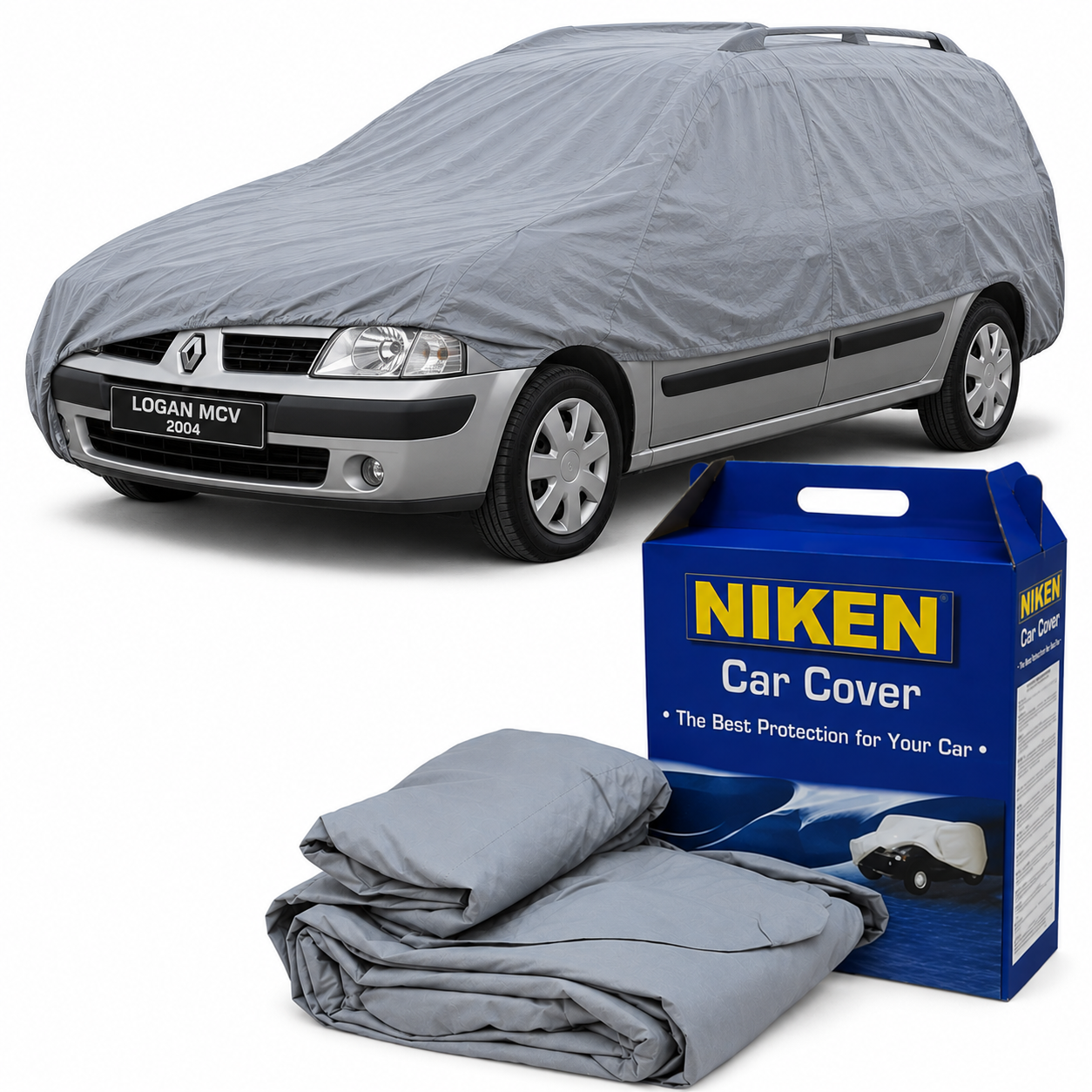 Dacia Logan Mcv Sw araç koruma brandası örtüsü müflonlu 2004 / 2012
