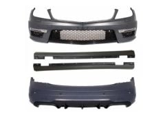 Mercedes w204 c63 body kit tampon seti 2012 / 2014 makyajlı