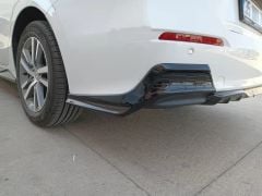 Honda civic fe1 uyumlu arka flap takımı pianoblack 2022+