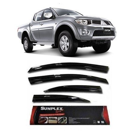 Mitsubishi l200 cam rüzgarlığı 2008 / 2015 sunplex mugen tip