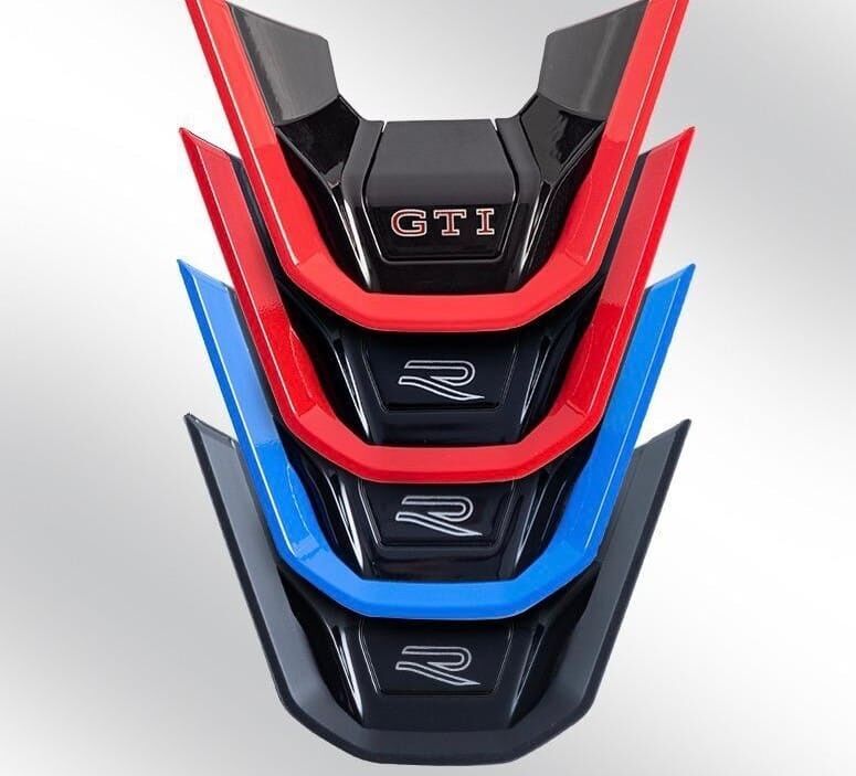 Vw golf 8 r direksiyon orta trimi kırmızı