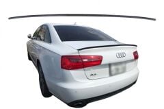 Audi a6 c7 bagaj üstü spoiler siyah boyalı 2011 / 2016