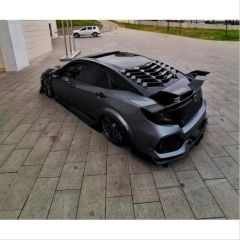 honda civic fc5 uyumlu arka cam kaplama (Cam vizörü) 2016-20