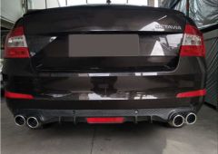 Skoda octavia arka tampon difüzörü 2013 /2017