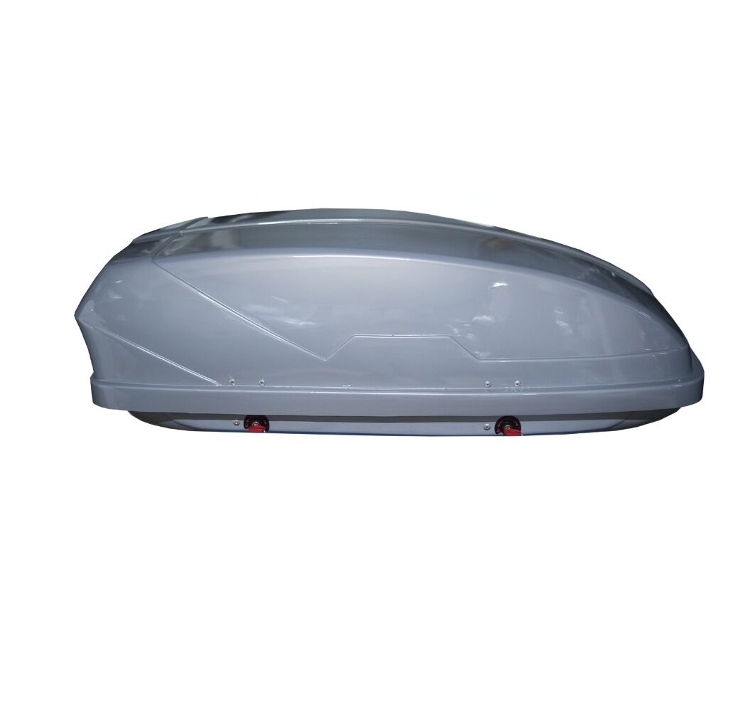 Araç üstü kapalı yük tatil tabut bagajı 400lt gri titan AUTOGP