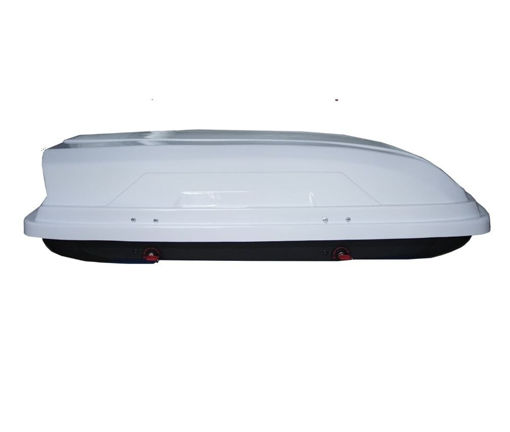 Araç üstü kapalı yük tatil tabut bagajı 370lt beyaz urban AUTOGP