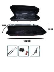 Araç üstü kapalı yük tatil tabut bagajı 370lt beyaz urban AUTOGP