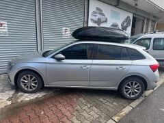 Araç üstü kapalı yük tatil tabut bagajı 460lt gri venüs AUTOGP