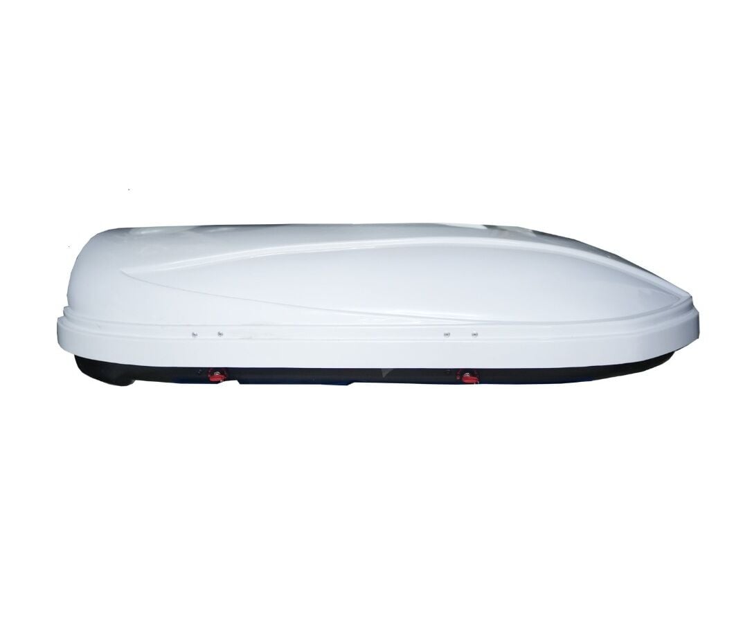 Araç üstü kapalı yük tatil tabut bagajı 450lt beyaz aero AUTOGP