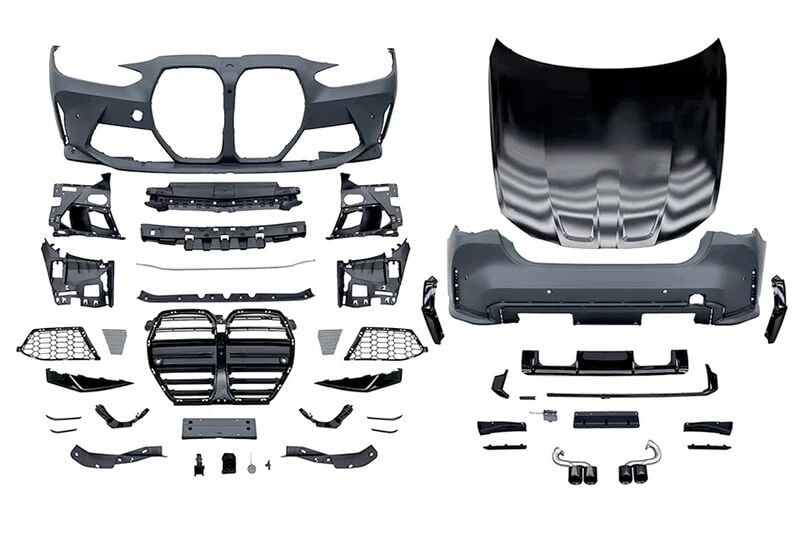 Bmw g26 m4 body kit tampon seti dönüşüm seti komple 2020+