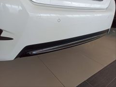 honda civic fc5 uyumlu arka tampon çıta karbon 2016-2020